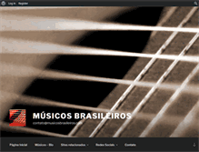 Tablet Screenshot of musicosbrasileiros.com